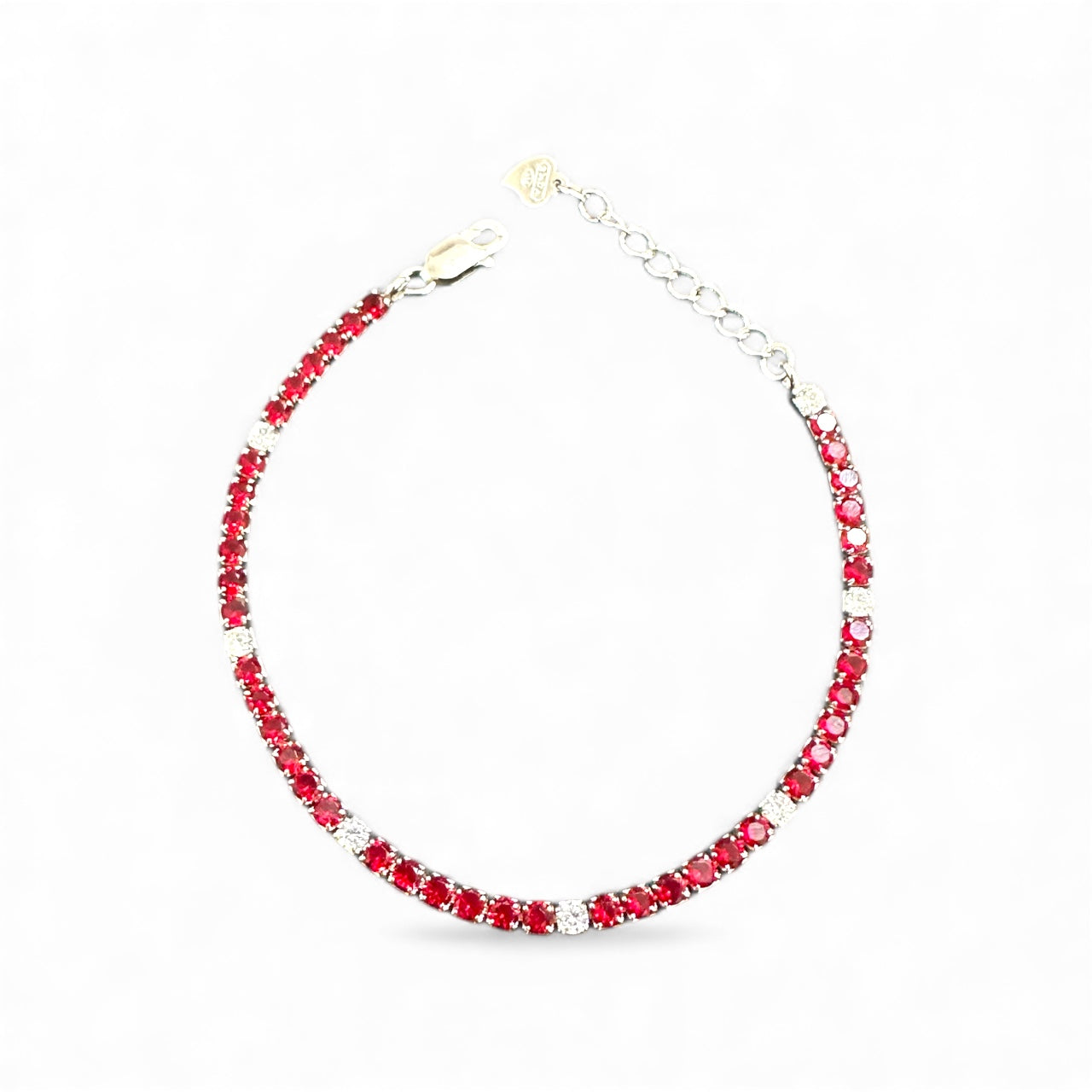 Bracciale Tennis Regolabile in Argento 925 – 2 mm