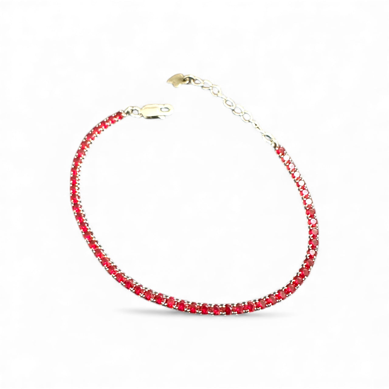 Bracciale Tennis Regolabile in Argento 925 – 2 mm