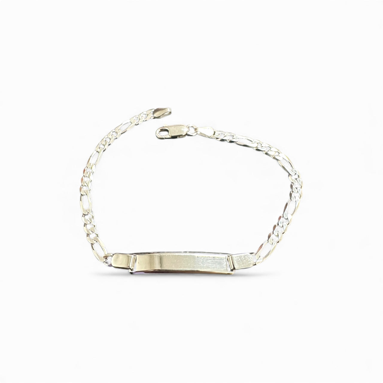 Bracciale con Piastra Classica – Dorato o Argento