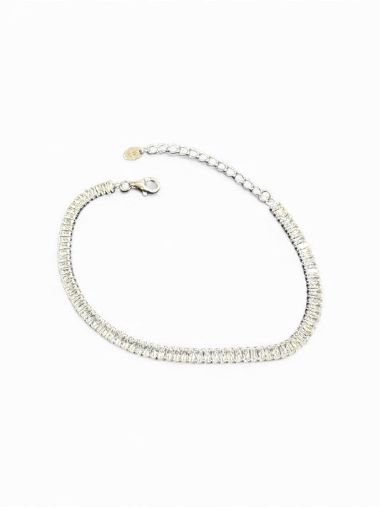 Bracciale Tennis in Argento 925 con Zirconi