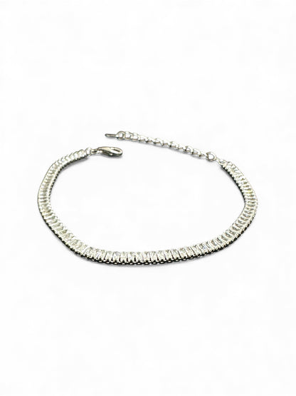 Bracciale Tennis in Argento 925 con Zirconi