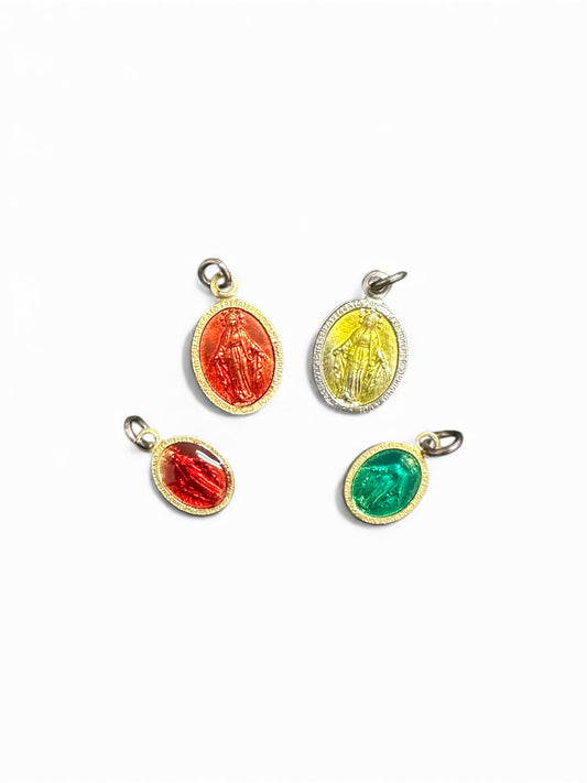 Ciondolo Medaglietta Miracolosa in Argento 925