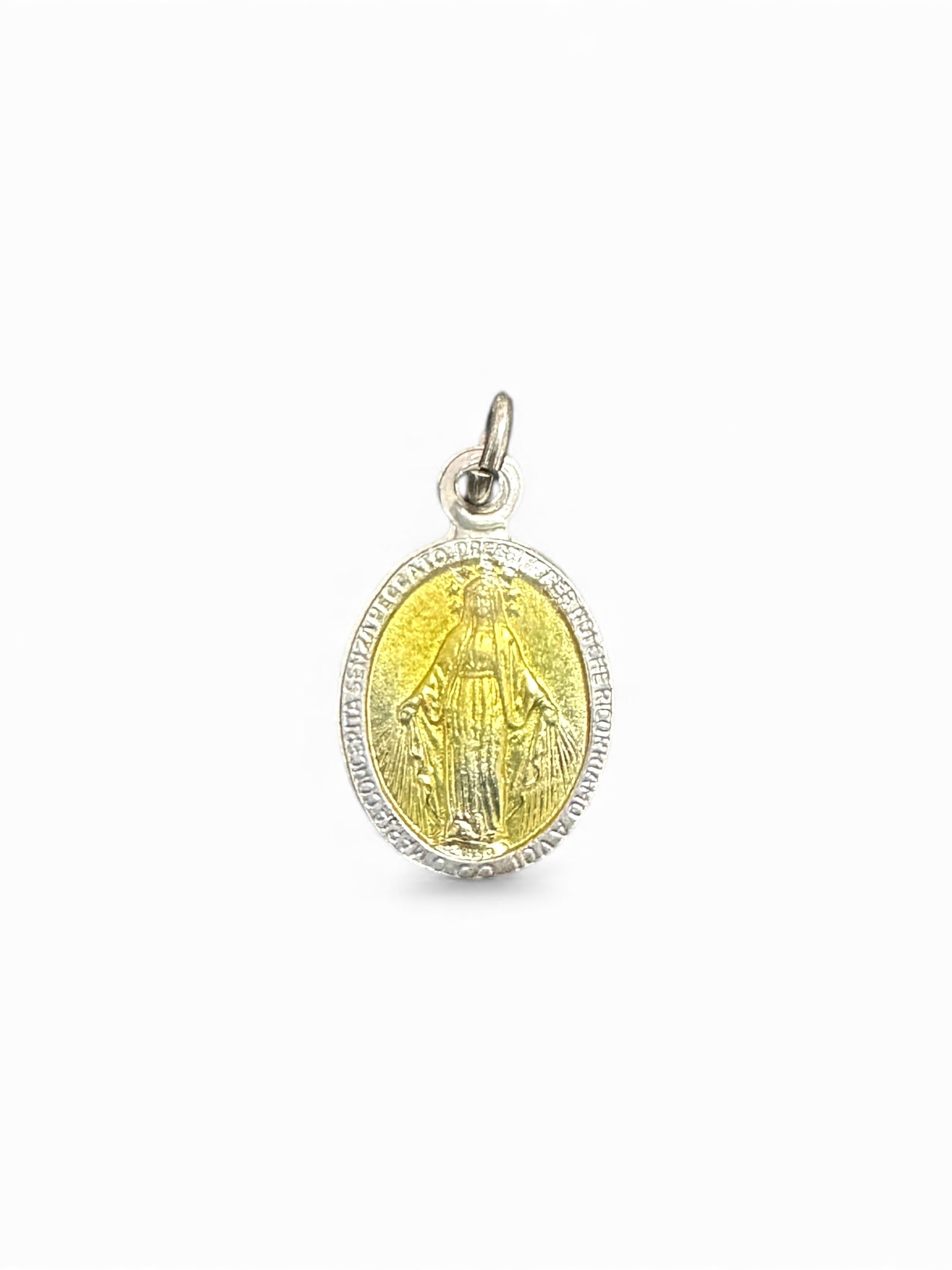 Ciondolo Medaglietta Miracolosa in Argento 925