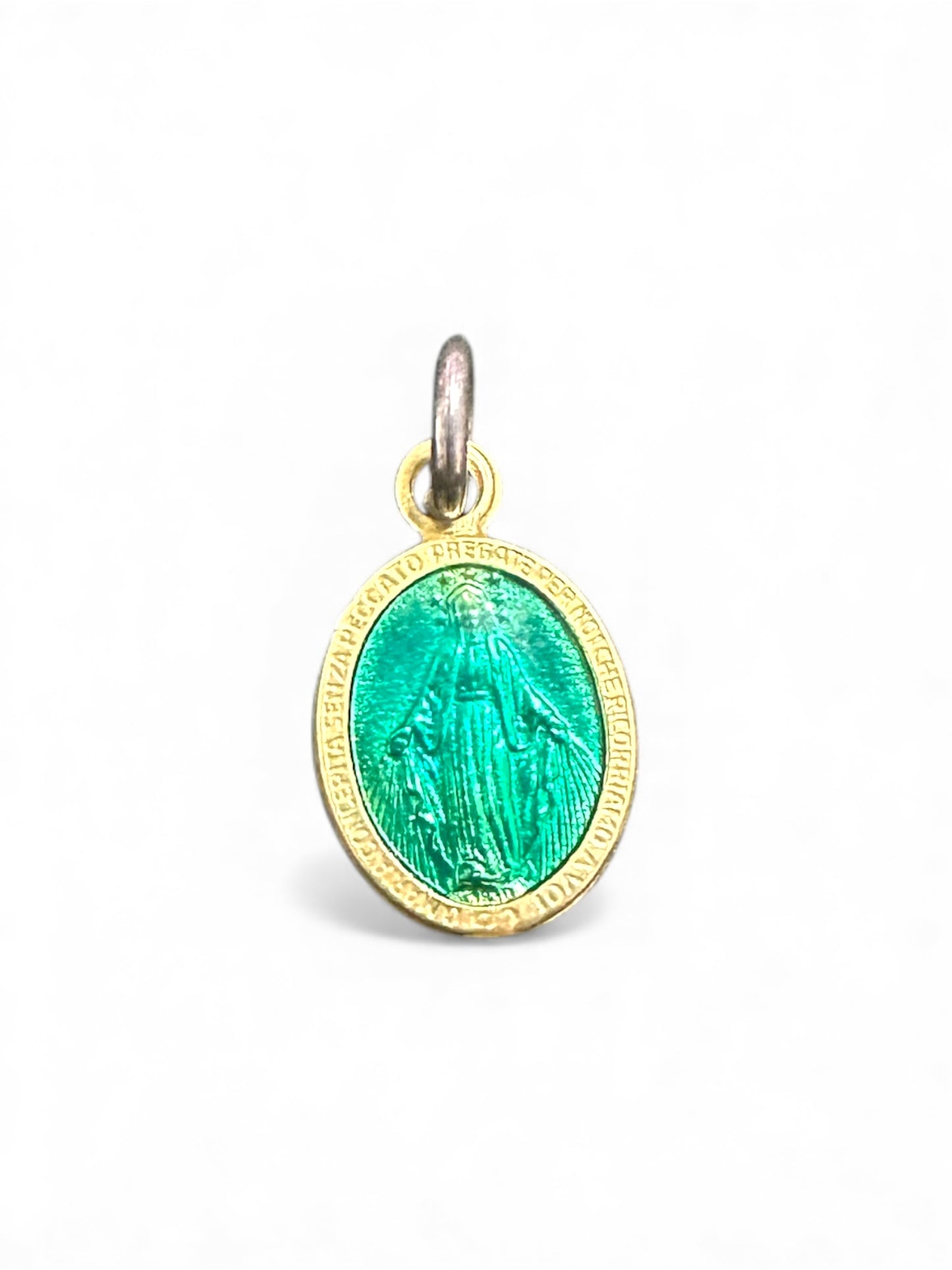 Ciondolo Medaglietta Miracolosa in Argento 925