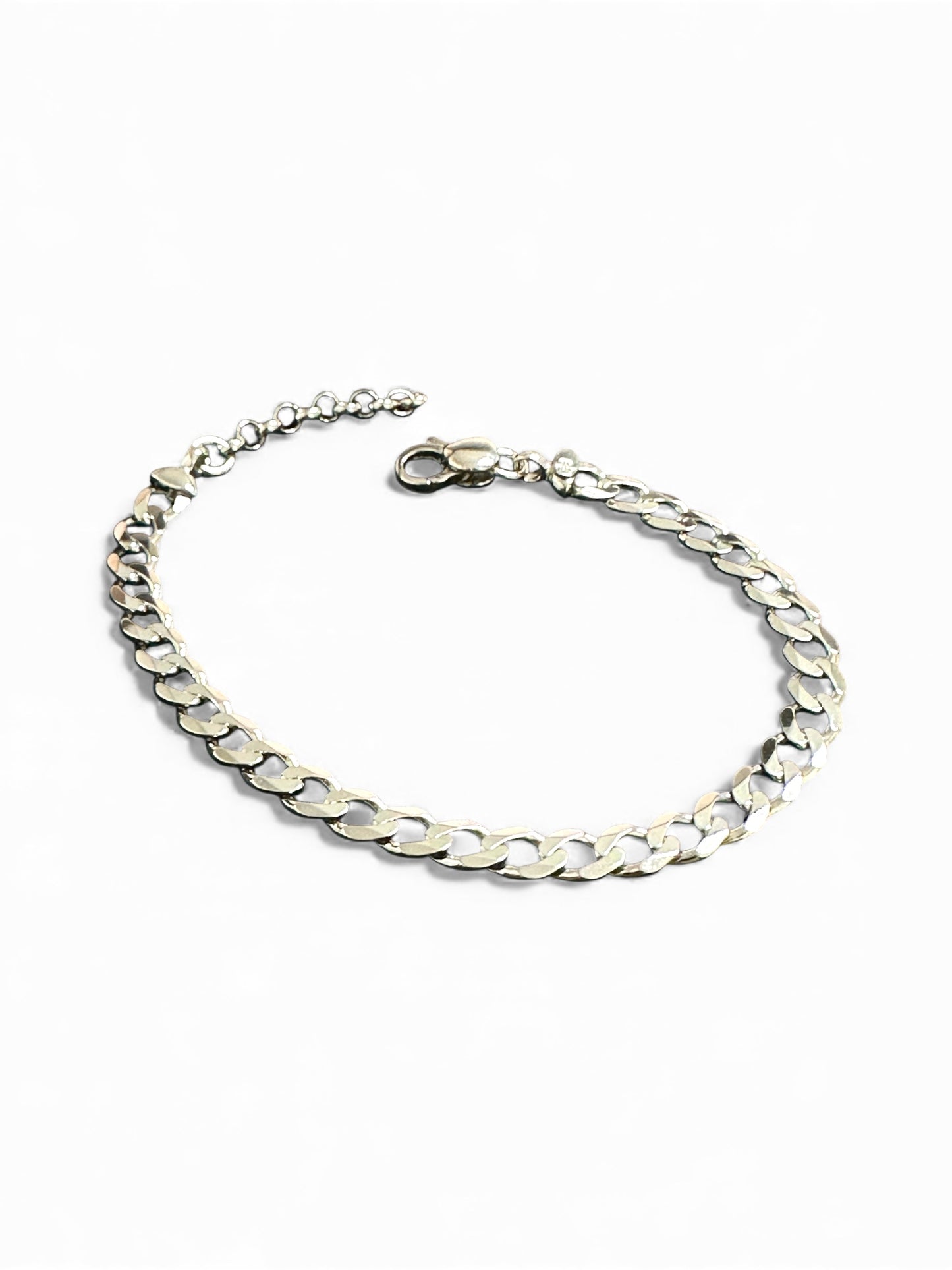 Bracciale a Catena Groumette in Argento 925
