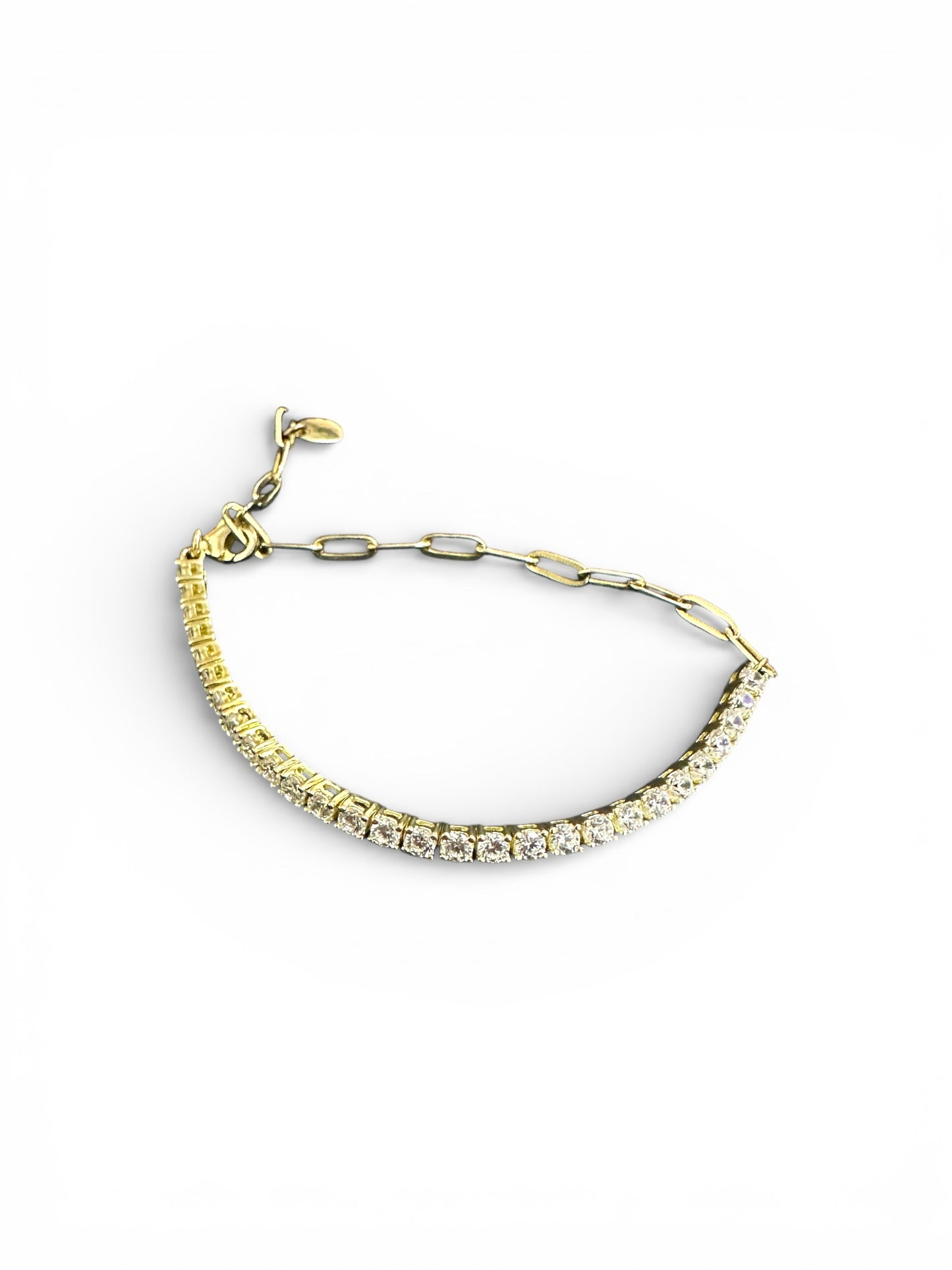 Bracciale Tennis Regolabile in Argento 925 – 2 mm