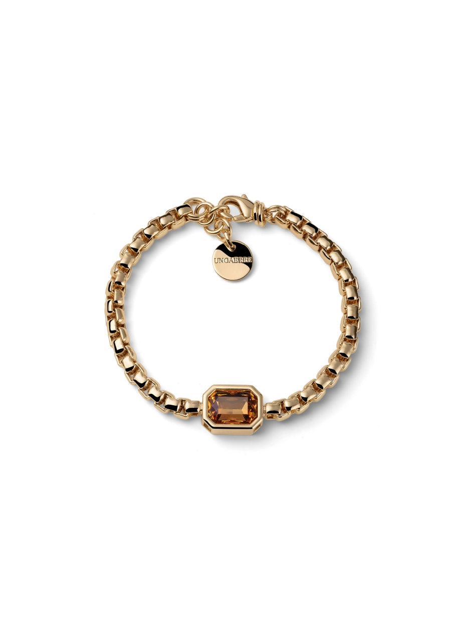 Bracciale Joya cristallo giallo Unoaerre Ref. 2819