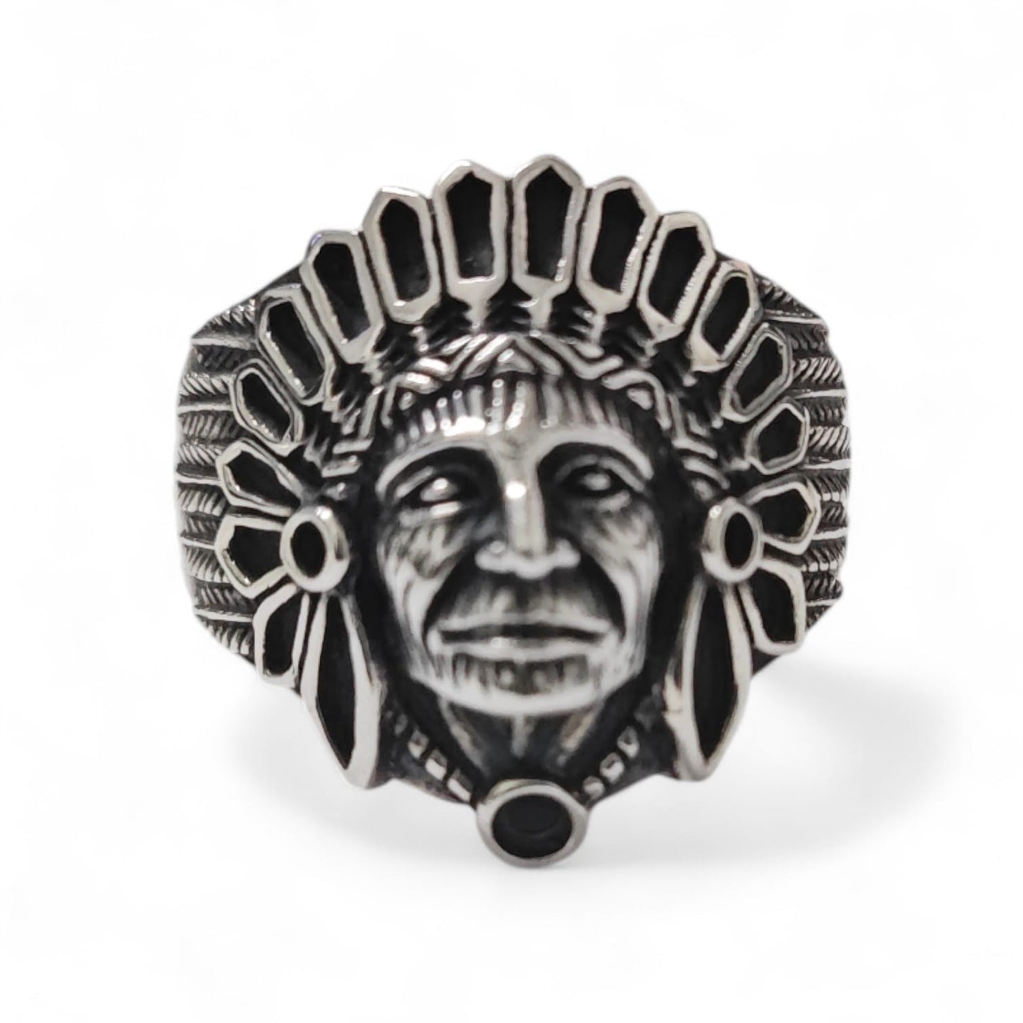 Anello Indiano in Argento 925 mis 34