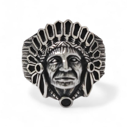 Anello Indiano in Argento 925 mis 34