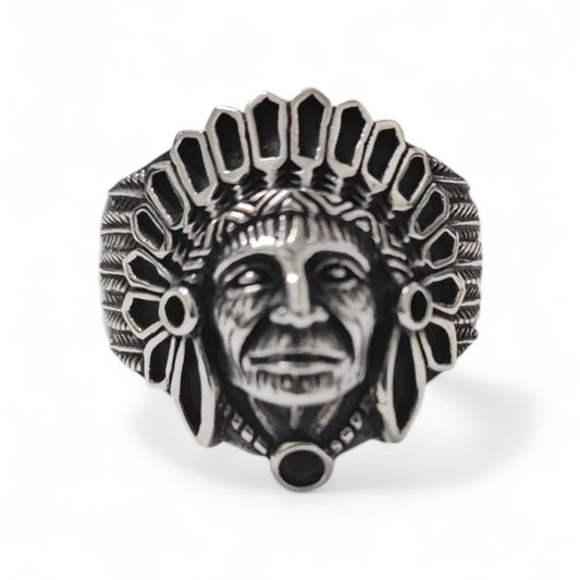 Anello Indiano in Argento 925 mis 34
