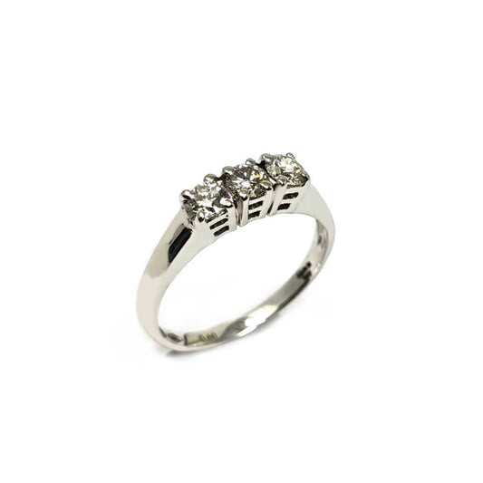 Anello Trilogy con Diamanti CT 0.60