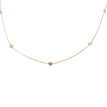 Collana Punto Luce in Argento 925 – Minimal Chic