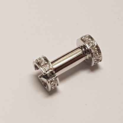 Chiusura per Filo di Perle con Diamanti