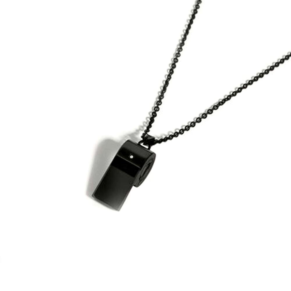 COLLANA UOMO CON FISCHIETTO E DIAMANTE