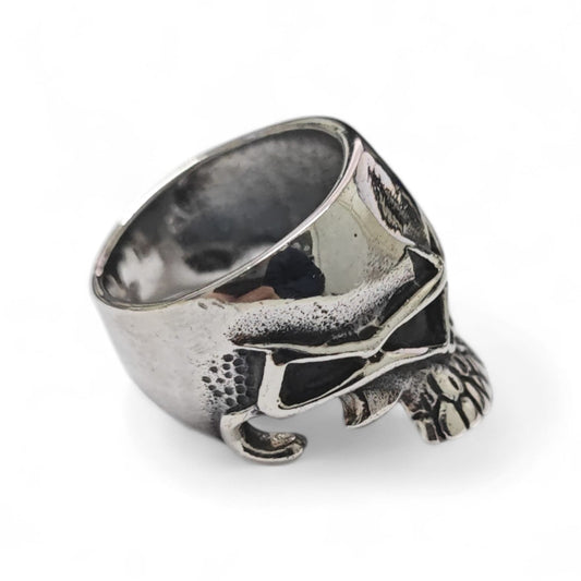 Anello Teschio Harley Davidson in Argento 925 mis 18