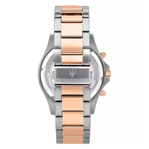 Maserati Sfida – Orologio Uomo Bicolore/Grigio Cronografo (R8873640014)