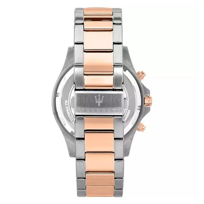 Maserati Sfida – Orologio Uomo Bicolore/Grigio Cronografo (R8873640014)