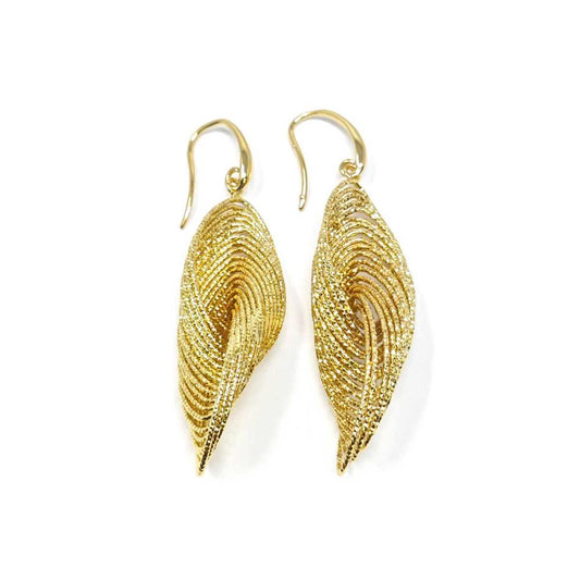 Orecchini in bronzo dorato Unoaerre ref. 1308